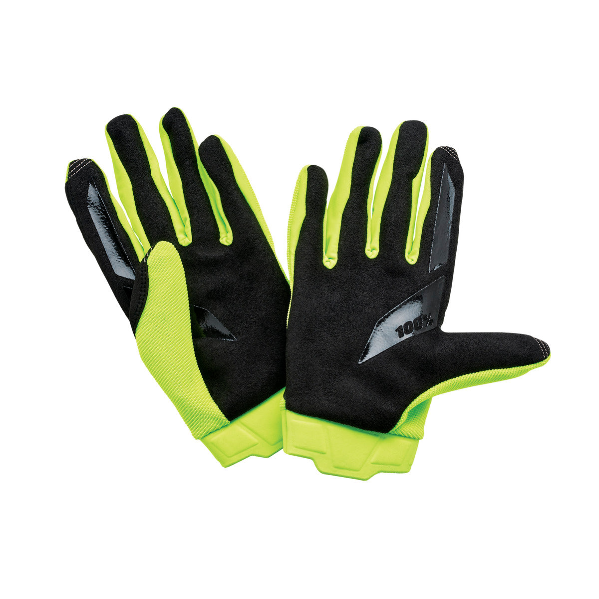 Guantes 100% Ridecamp Fluo Yellow N